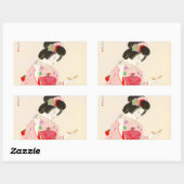 Sticker Rectangulaire Ito Shinsui maquillage (Feuille)