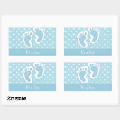 Sticker Rectangulaire It's A Boy (Feuille)