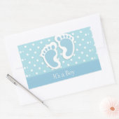 Sticker Rectangulaire It's A Boy (Enveloppe)