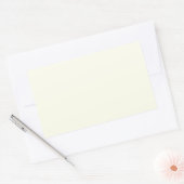 Sticker Rectangulaire Ivoire (Enveloppe)