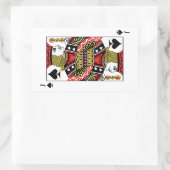 Sticker Rectangulaire Jack of Spades (Sac)