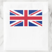 Sticker Rectangulaire Jack Pixel Union 8 bits (Sac)