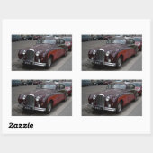 Sticker Rectangulaire Jaguar Mark IX (Feuille)
