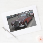 Sticker Rectangulaire Jaguar Mark IX (Enveloppe)