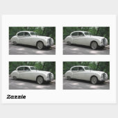 Sticker Rectangulaire Jaguar Mark IX (Feuille)