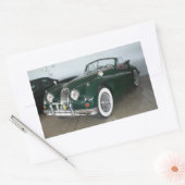 Sticker Rectangulaire Jaguar XK 120 (Enveloppe)