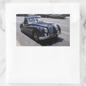 Sticker Rectangulaire Jaguar XK 120 (Sac)