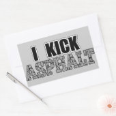 Sticker Rectangulaire J'Ai Ti Asphalt (Enveloppe)