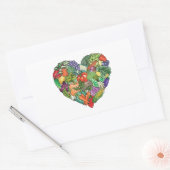 Sticker Rectangulaire J'aime les Légumes (Enveloppe)