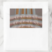 Sticker Rectangulaire J'aime Paris (Sac)