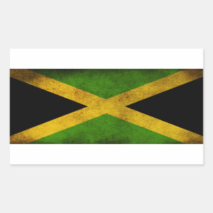 Sticker Rectangulaire Jamaica Flag
