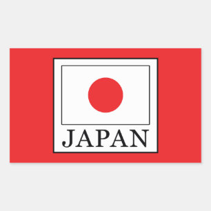 Sticker Rectangulaire Japon