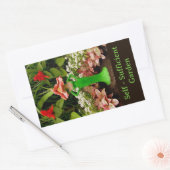 Sticker Rectangulaire Jardin autonome - Art (Enveloppe)