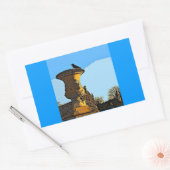 Sticker Rectangulaire Jardin des Tuileries Crow - Peinture (Enveloppe)