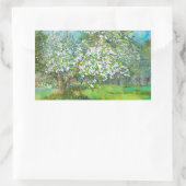 Sticker Rectangulaire Jardin fleuri (Sac)