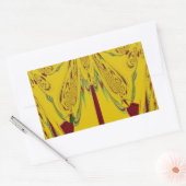 Sticker Rectangulaire jaune (Enveloppe)