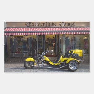 Sticker Rectangulaire Jaune Bom Trier