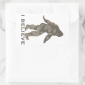 Sticker Rectangulaire Je crois 2 (Sac)