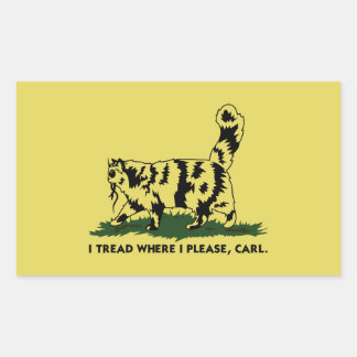 Sticker Rectangulaire Je marche où je veux | Dungeon Crawler Carl