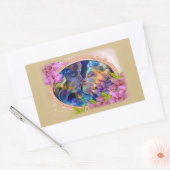 Sticker Rectangulaire Je t'aime (Enveloppe)