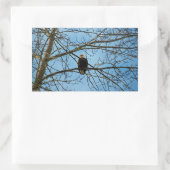 Sticker Rectangulaire Je vous regarde (Sac)