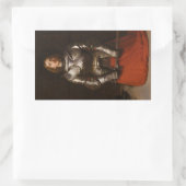 Sticker Rectangulaire Jeanne d'Arc (par John Everett Millais) (Sac)