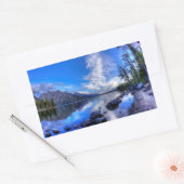 Sticker Rectangulaire Jenny le matin (Enveloppe)