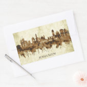 Sticker Rectangulaire Jérusalem Israël Cityscape (Enveloppe)