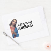 Sticker Rectangulaire Jesuis is my Airbag (Enveloppe)