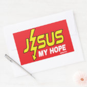 Sticker Rectangulaire Jésus (Enveloppe)