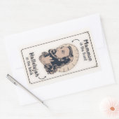 Sticker Rectangulaire Jésus Mullet (Enveloppe)