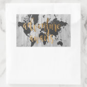 Sticker Rectangulaire Jeune Explorateur VI (Sac)