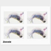 Sticker Rectangulaire Jeune phoque gris Gweek 2003 (Feuille)