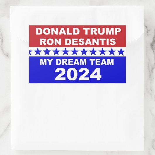 Sticker Rectangulaire Joe Lombardo Gouverneur Nevada (Sac)