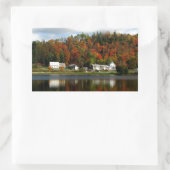 Sticker Rectangulaire Joe's Pond - Danville, Vermont (Sac)