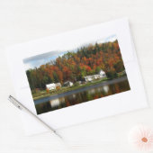 Sticker Rectangulaire Joe's Pond - Danville, Vermont (Enveloppe)