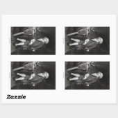 Sticker Rectangulaire John Adams (Feuille)