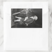 Sticker Rectangulaire John Adams (Sac)