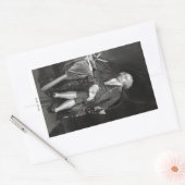 Sticker Rectangulaire John Adams (Enveloppe)