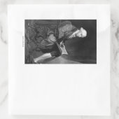 Sticker Rectangulaire John Hancock (Sac)