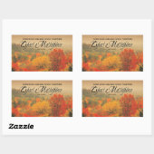 Sticker Rectangulaire John Ruskin Citation Inspirationnelle "Chef d'oeuv (Feuille)