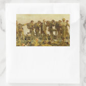 Sticker Rectangulaire John Singer Sargent - gazé (Sac)