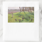 Sticker Rectangulaire John Singer Sargent - Paysage avec Goatherd (Sac)
