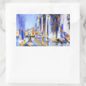 Sticker Rectangulaire John Singer Sargent Rio dell’Angelo Venice (Sac)