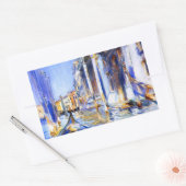 Sticker Rectangulaire John Singer Sargent Rio dell’Angelo Venice (Enveloppe)