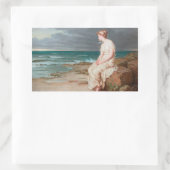 Sticker Rectangulaire John William Waterhouse - Miranda (Sac)
