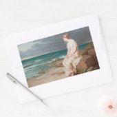 Sticker Rectangulaire John William Waterhouse - Miranda (Enveloppe)