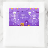 Sticker Rectangulaire Joli Halloween (Sac)