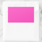 Sticker Rectangulaire Joli Rose (Sac)