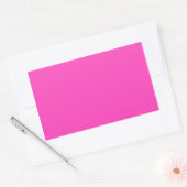 Sticker Rectangulaire Joli Rose (Enveloppe)